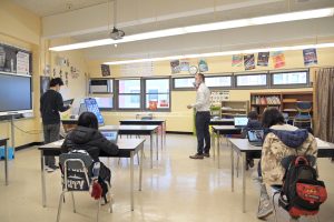 testing in classroom